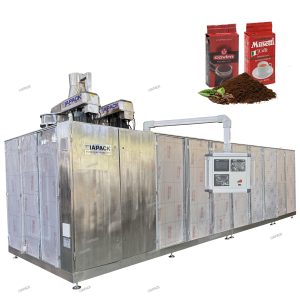 ఆటోమేటిక్ డ్యూయల్ ఛాంబర్ బ్రిక్ వాక్యూమ్ బ్యాగ్ ఫార్మింగ్ ఫిల్లింగ్ ప్యాకేజింగ్ మెషిన్