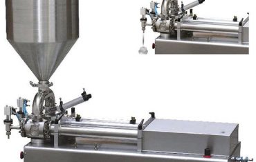 జిగట ద్రవం కోసం డ్యూయల్ హెడ్స్ పిస్టన్ ఫిల్లర్