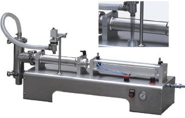 సింగిల్ తల పిస్టన్ పూరక ద్రవం