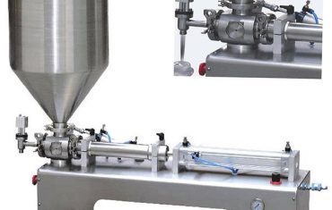 సింగిల్ తల పిస్టన్ పూరక జిగట ద్రవ