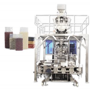 ఆటోమేటిక్ ఇటుక రకం వాక్యూమ్ బ్యాగ్ ధాన్యం కోసం ఫిల్లింగ్ ప్యాకేజింగ్ మెషీన్‌ను ఏర్పరుస్తుంది