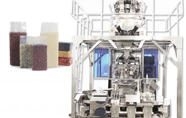 ఆటోమేటిక్ ఇటుక రకం వాక్యూమ్ బ్యాగ్ ధాన్యం కోసం ఫిల్లింగ్ ప్యాకేజింగ్ మెషీన్‌ను ఏర్పరుస్తుంది